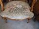 Antique Walnut French Cabriole Leg Arm Chair Tapestry. 1800-1899 photo 1