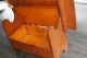 Circa 1880 ' S Country Pine Hutch Table; Pinned; 48 