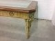 Mid - Century Modern Two Tone Ornate Solid Wood/glass Top Large Coffee Table Post-1950 photo 4