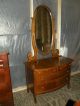 Refinished Antique Princess Bedroom Dresser With Mirror 1900-1950 photo 1