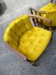 Pair Of Mid - Century Tufted Barrel - Shape Chairs By Statesville 2441 Post-1950 photo 3
