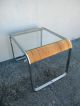 Mid - Century Glass - Top Side Table 2682b Post-1950 photo 6