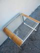 Mid - Century Glass - Top Side Table 2682b Post-1950 photo 7