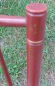 Red Hitchcock Furniture Signed + Stenciled Chair W/ Pine Seat Post-1950 photo 3