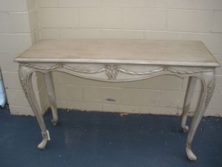 42027: Modern French Country Library Sofa Table Stand photo