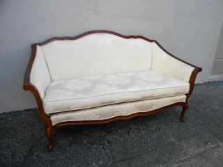 French Carved Love Seat By Bernhardt 2735 photo