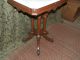 Little Antique Victorian Marple Top Lamp Table 1800-1899 photo 5