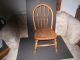 Vintage Child ' S Wooden Chair 1900-1950 photo 5