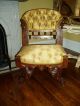 Fabulous Antique Victorian Ornately Carved Parlor Chair 1800-1899 photo 2