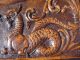19c French Fantasy Carved Oak Griffin/dragon/gargoyle Table 1800-1899 photo 7