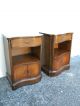 Pair Of Mahogany Serpentine Side / End Tables 2001 1900-1950 photo 3