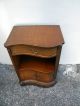 Pair Of Mahogany Serpentine Side / End Tables 2001 1900-1950 photo 6