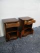 Pair Of Mahogany Serpentine Side / End Tables 2001 1900-1950 photo 7