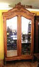 Finely Carved French Antique Louis Xv Armoire.  Made From Walnut. 1800-1899 photo 1
