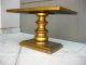 Vintage Italian Style Gold Gilt Key Table Coffee Table Corner Table French Post-1950 photo 3