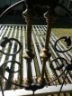 Gorgeous Custom Made Antique Victorian Iron & Brass 4 Poster Bed 1800-1899 photo 1