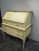 French Painted Secretary Desk By Dixie 2687 Post-1950 photo 2