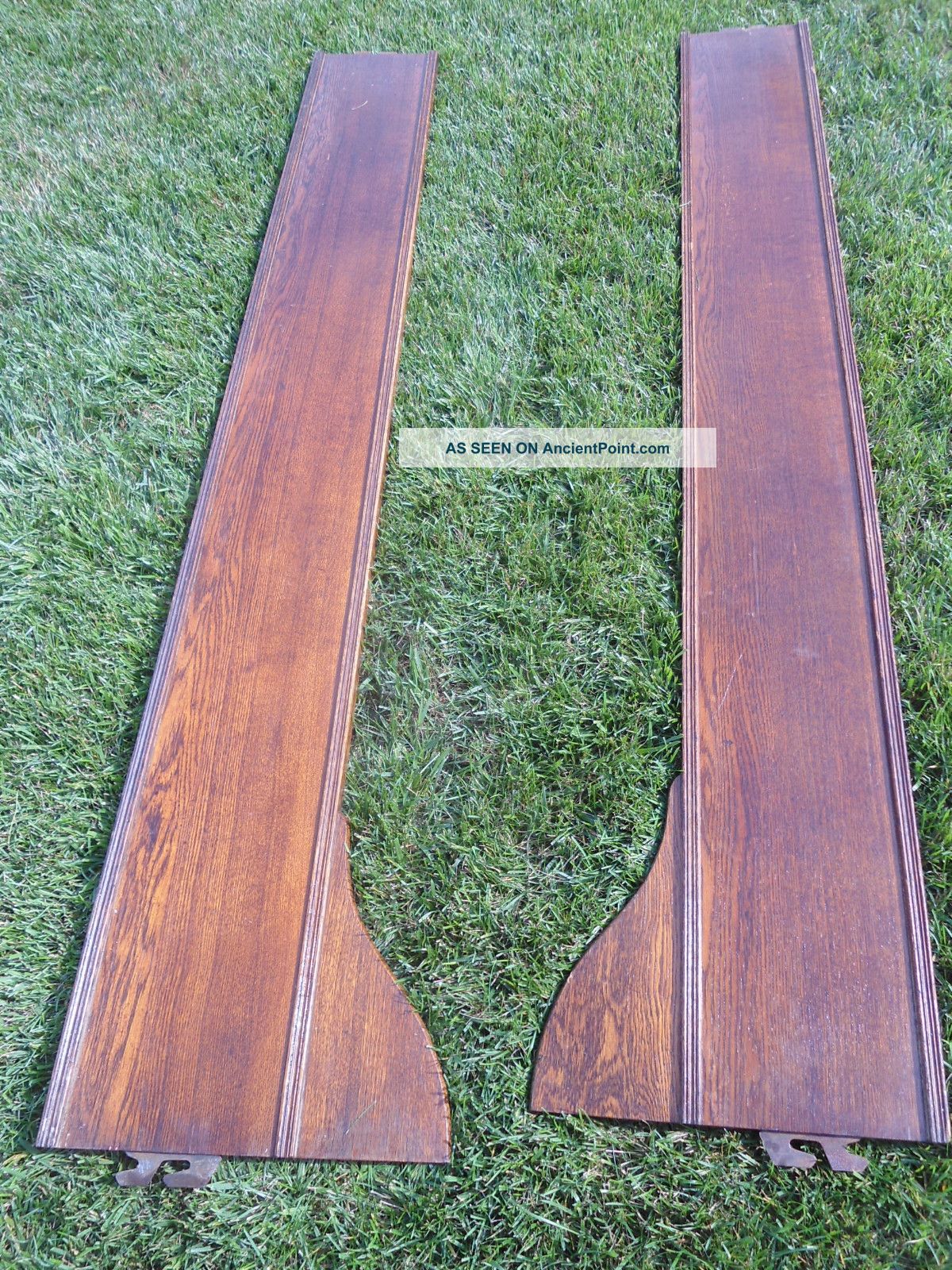 Pair Of 1890 ' S Victorian Side Rails For 1800-1899 photo