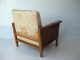 Mid Century Modern Caned Club Chair Vintage Lounge Retro Relax In Style Danish Post-1950 photo 6