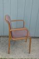 Mid Century Modern Knoll Bill Stephens Bent Wood Arm Chair Eames Vinatge Design Post-1950 photo 1