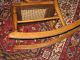 Antique Oak And Bentwood Cained Bottom Childs Large Dolls Rocking Chair 1900-1950 photo 9