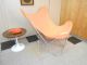 1980 ' S Butterfly Lounge Chair Retro Mid - Century Mordern Orange Canvas Sling Post-1950 photo 4