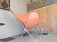 1980 ' S Butterfly Lounge Chair Retro Mid - Century Mordern Orange Canvas Sling Post-1950 photo 7