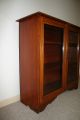 Antique Maple Bookcase With Glass Doors 1900-1950 photo 2
