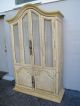 Vintage Tall French Painted Armoire / Bar / Server By Youngsville Star 2705 Post-1950 photo 2