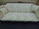 50717 Antique Carved Sofa Couch Chair With French Country Legs And Down Seat 1900-1950 photo 10