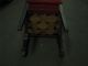 Vintage/antique Parlor Type Chair Red In Color With Hardwood Unknown photo 2