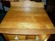 Antique Oak Dresser,  Highboy,  Lingerie Bureau 1900 ' S Brass Hardware Made In Usa 1900-1950 photo 5