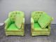 Pair Of Mid - Century Tufted Side By Side Chairs 2196 Post-1950 photo 4