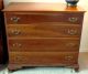Stickley Cherry Valley Collection Chest Of Drawers And Mirror Post-1950 photo 2