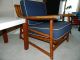Pair Of Vintage Ficks Reed Bamboo Patio Lounge Arm Chair Wicker Rattan 1950 ' S Post-1950 photo 5