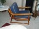Pair Of Vintage Ficks Reed Bamboo Patio Lounge Arm Chair Wicker Rattan 1950 ' S Post-1950 photo 8