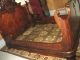 American Renaissance Carved Rosewood Bed Ca.  1860s 1800-1899 photo 4
