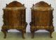 Antique Country French Burl Walnut Six Piece Bedroom Set Fits Queen Bed 1800-1899 photo 6