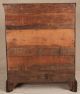 Antique 18th Century English George Ii Mahogany Tall Chest Of Drawers C.  1750 Pre-1800 photo 4