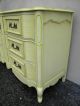 French Painted Double Serpentine Dresser By Bassett 1843 Post-1950 photo 8