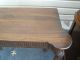43827 Solid Oak Sofa Table Hall Foyer Stand Quality Post-1950 photo 2
