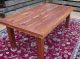 Antique (re - Claimed Wood) L.  Ht.  Pine Reprod.  Table Unknown photo 1
