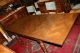 French Antique Draw Leaf Table.  Made From Oak.  Parquetry Top. 1800-1899 photo 6