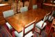 French Antique Draw Leaf Table.  Made From Oak.  Parquetry Top. 1800-1899 photo 8