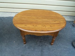 49751 Oak Coffee Table Stand photo