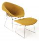 Vintage Knoll Bertoia Diamond Lounge Chair W Ottoman Modern Design Within Reach Post-1950 photo 1