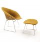 Vintage Knoll Bertoia Diamond Lounge Chair W Ottoman Modern Design Within Reach Post-1950 photo 2