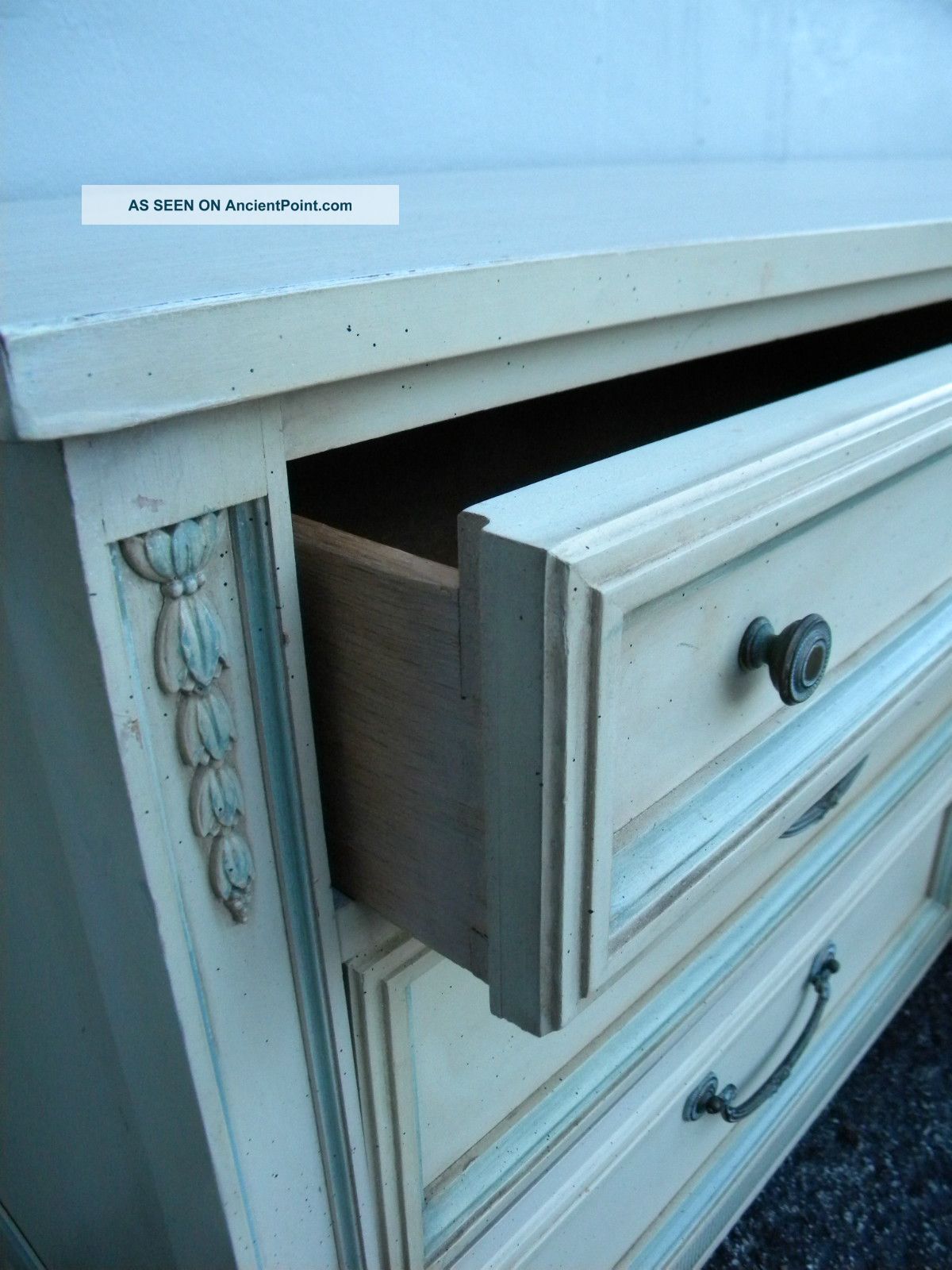 French Painted Long Dresser With Mirror By Basic Witz 1941 Shop 6 drawer dressers at luxedecor.com. ancientpoint com