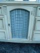 French Painted Long Dresser With Mirror By Basic Witz 1941 Post-1950 photo 5