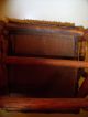Antique Victorian Rocking Chair For Child / Doll Patina And Fabric 1800-1899 photo 8